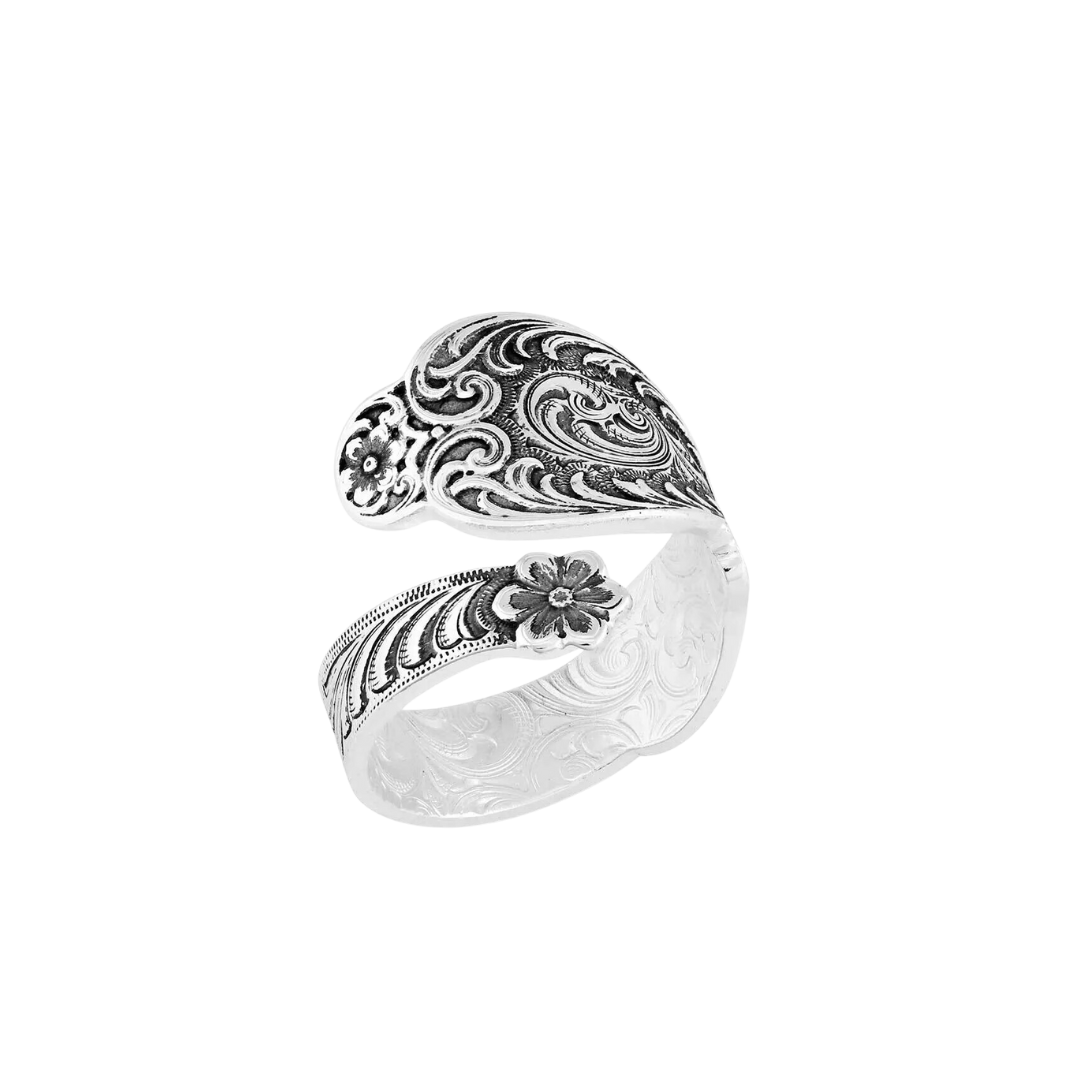 Montana Women's Heirloom Treasure Spoon Open Ring
