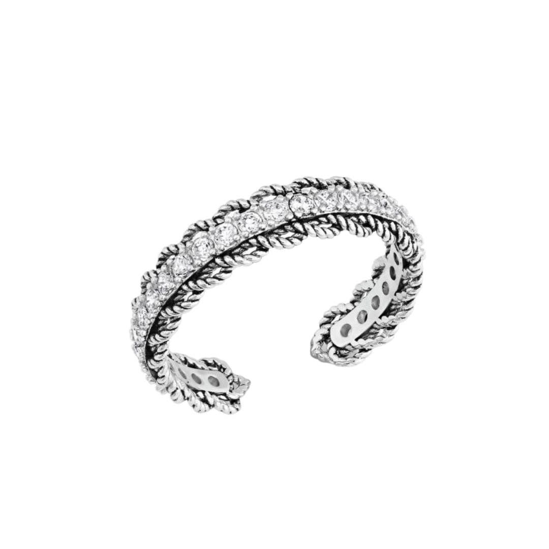 Montana Women's Silversmiths Crystal Roads Ring