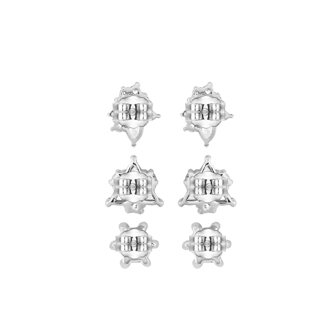 Montana Women's Triple Play Crystal Post Earrings