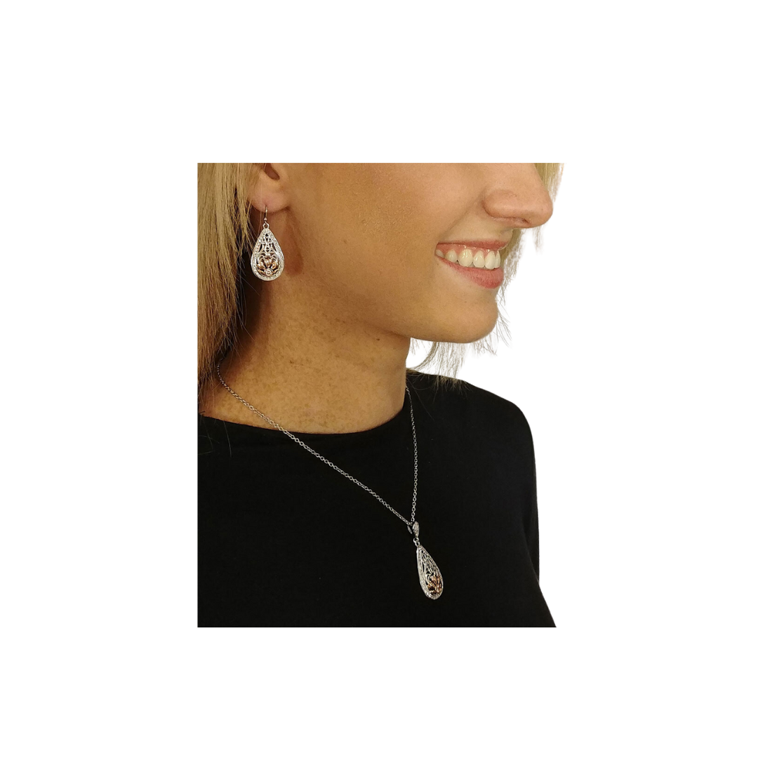 Montana Women's Gates Of The Mountains Wildflowers Earrings