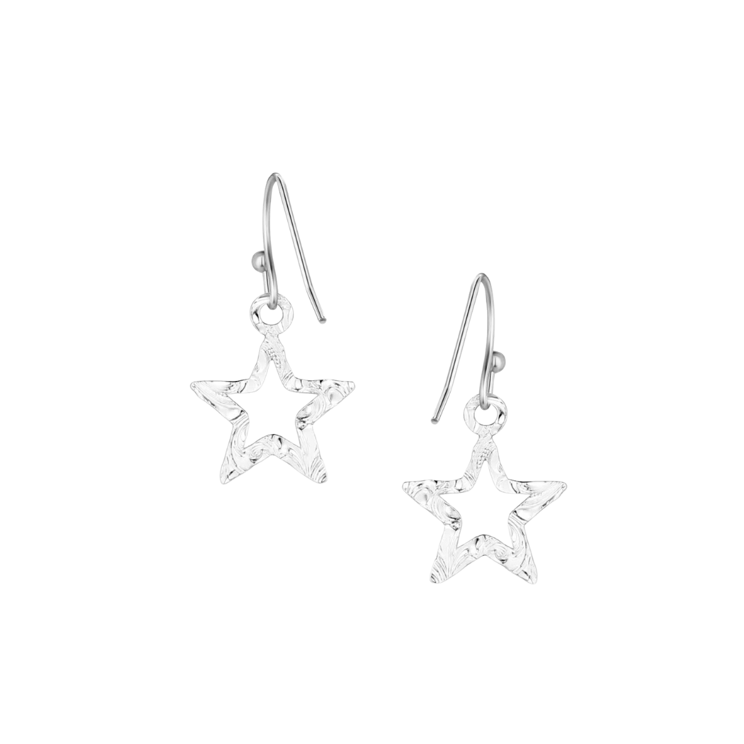 Montana Women's Timeless Treasure Chiseled Hoop Earrings
