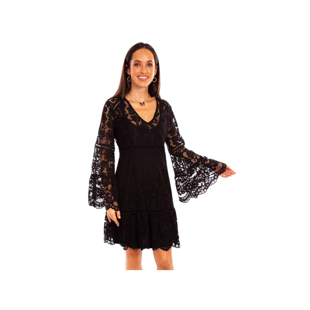 Scully Women's Lace Black Dress