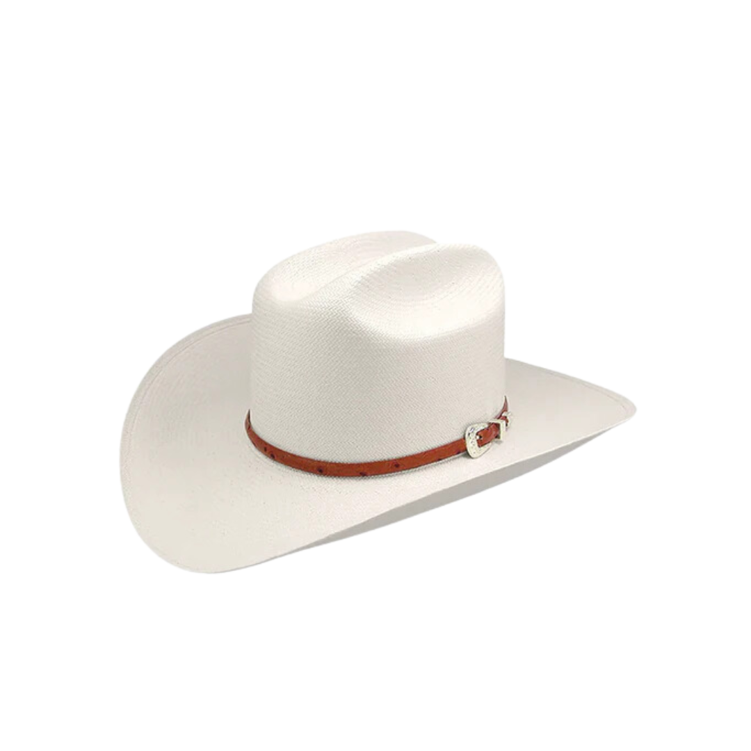 Stetson Men's Alamo Straw Cowboy Hat - Western Style, Made in USA