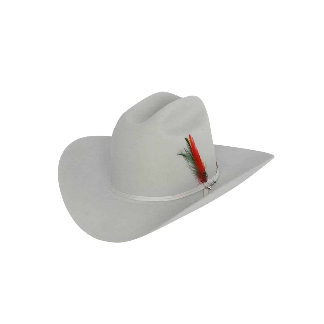 Stetson Men's 6X Silver Rancher Felt Grey Hat