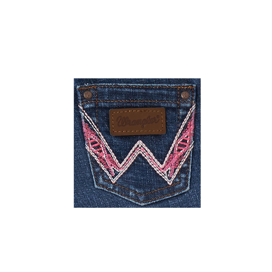 Wrangler Youth Girl's Retro Trouser Faith Blue Jeans