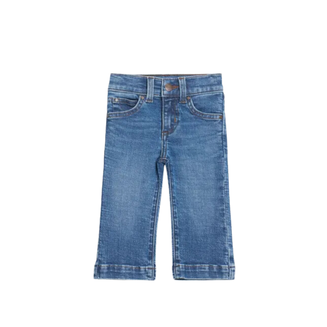 Wrangler Infant Girl's Nancy Medium Wash Medium Blue Jeans