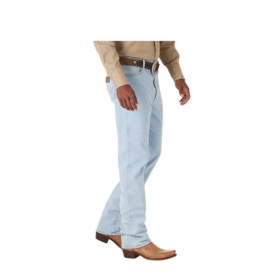 Wrangler Men's Cowboy Cut Active Flex Indigo Jeans