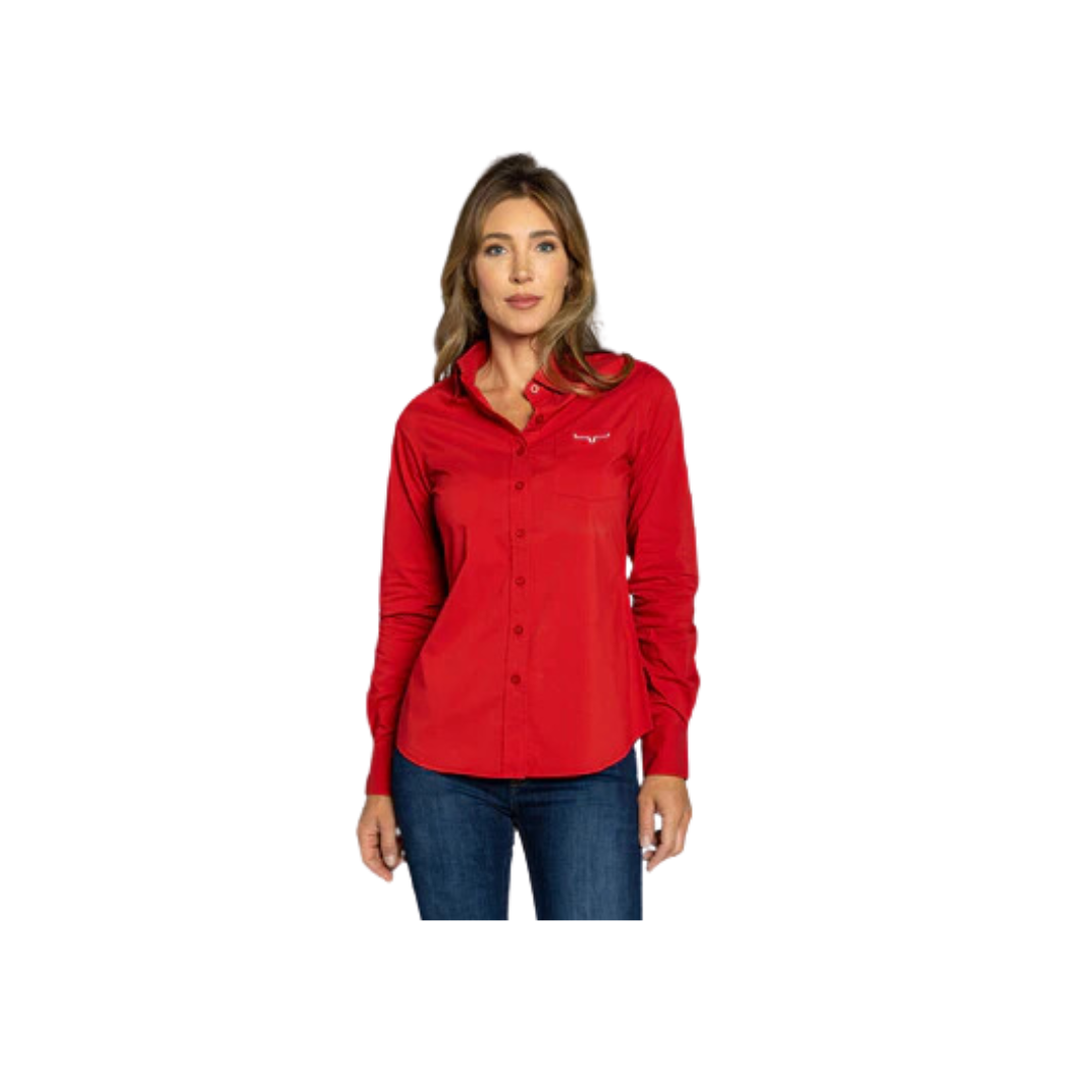 Kimes Ranch Women's Team Red Shirt