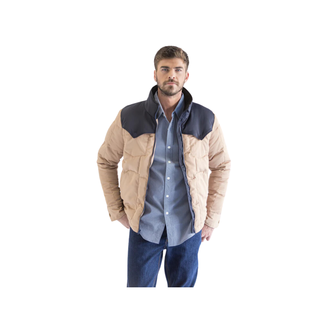 Kimes Ranch Men's Colt Navy Tan Jacket