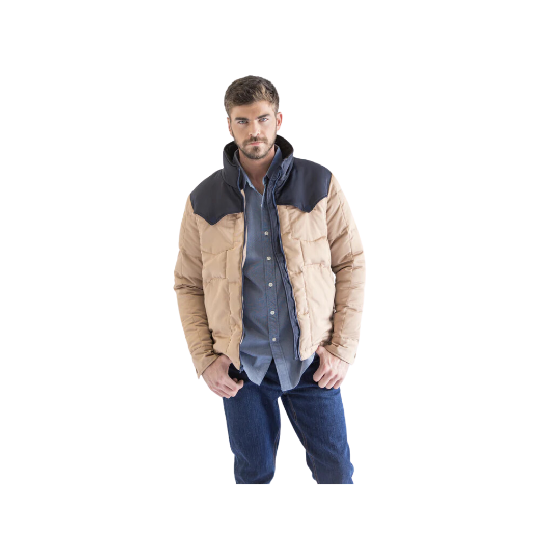 Kimes Ranch Men's Colt Navy Tan Jacket