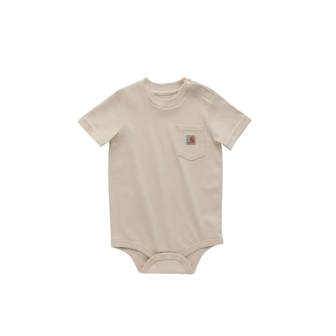 Carhartt Infant Boy's Pocket White Bodysuit