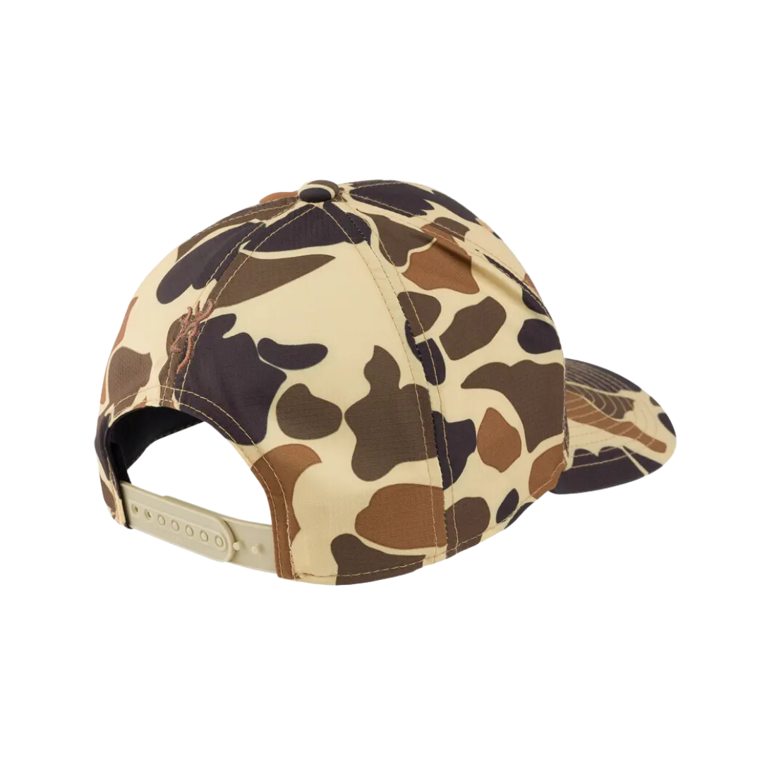 Browning Men's Cupped Up Vintage Tan Cap