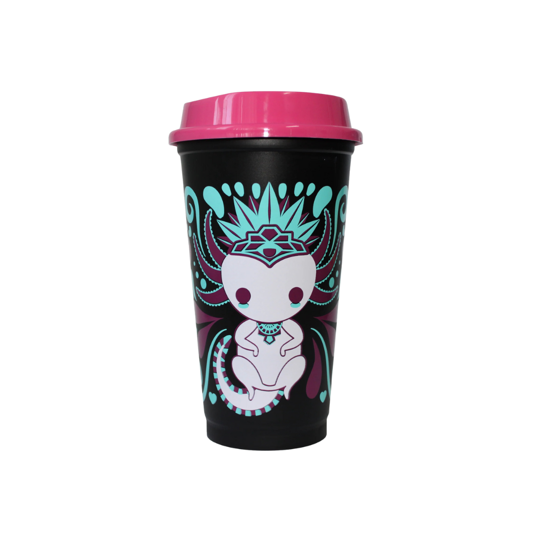 By Mexico Axolotl Yul Coffee Glass