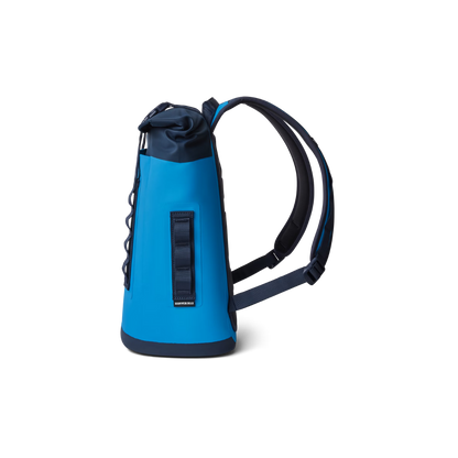 Yeti Hopper M12 Navy Big Wave Blue Backpack Soft Cooler