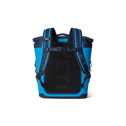 Yeti Hopper M12 Navy Big Wave Blue Backpack Soft Cooler