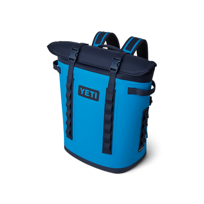 Yeti Hopper M20 Navy Big Wave Blue Backpack Soft Cooler
