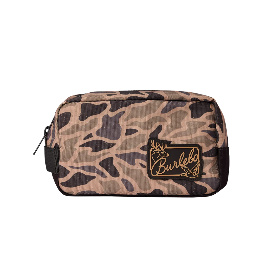 Burlebo Men's Gauge Camo Dopp Kit
