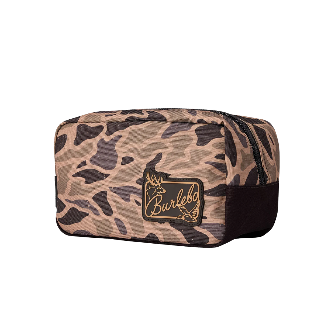 Burlebo Men's Gauge Camo Dopp Kit