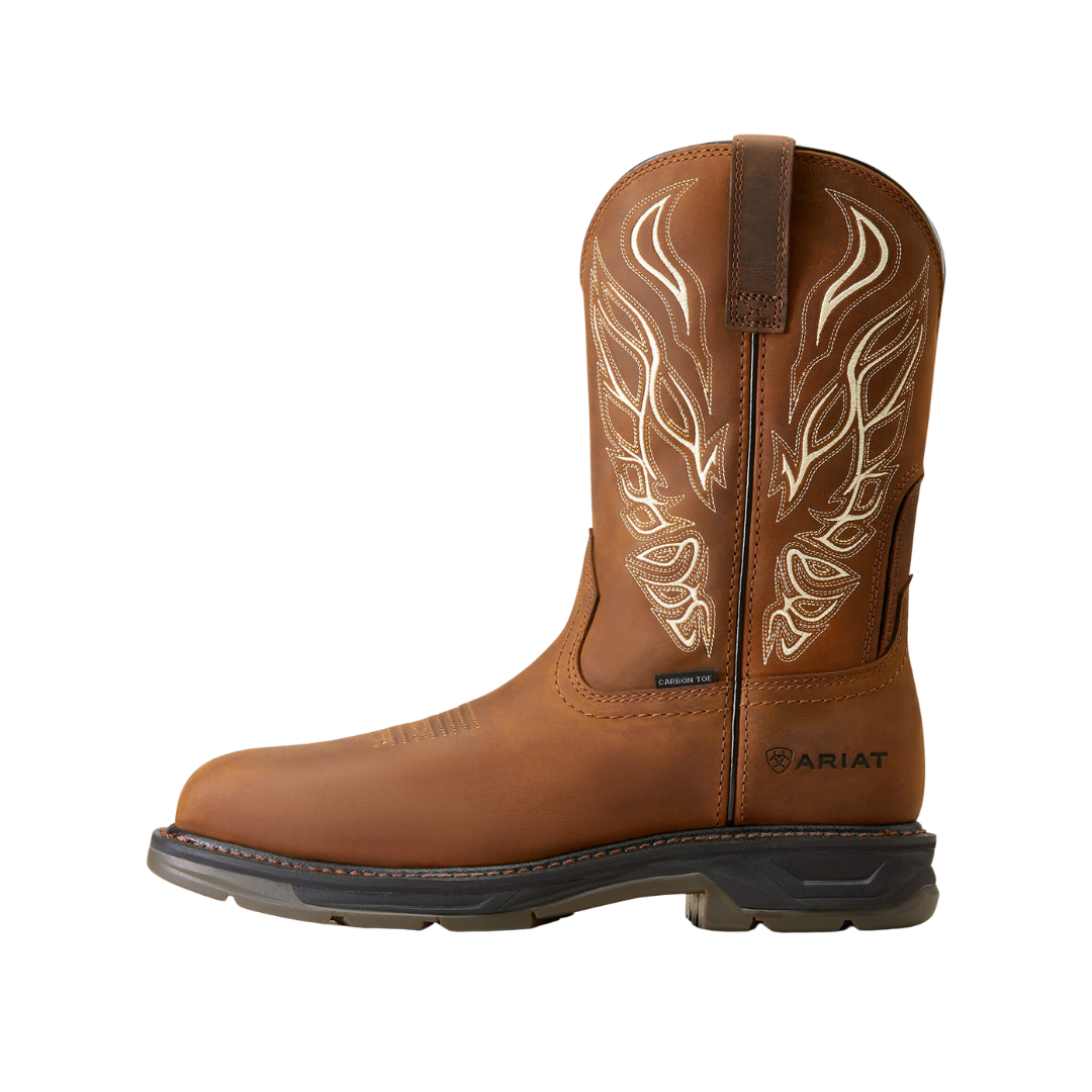 Ariat Men's Workhog Carbon Toe Work Brown Boots