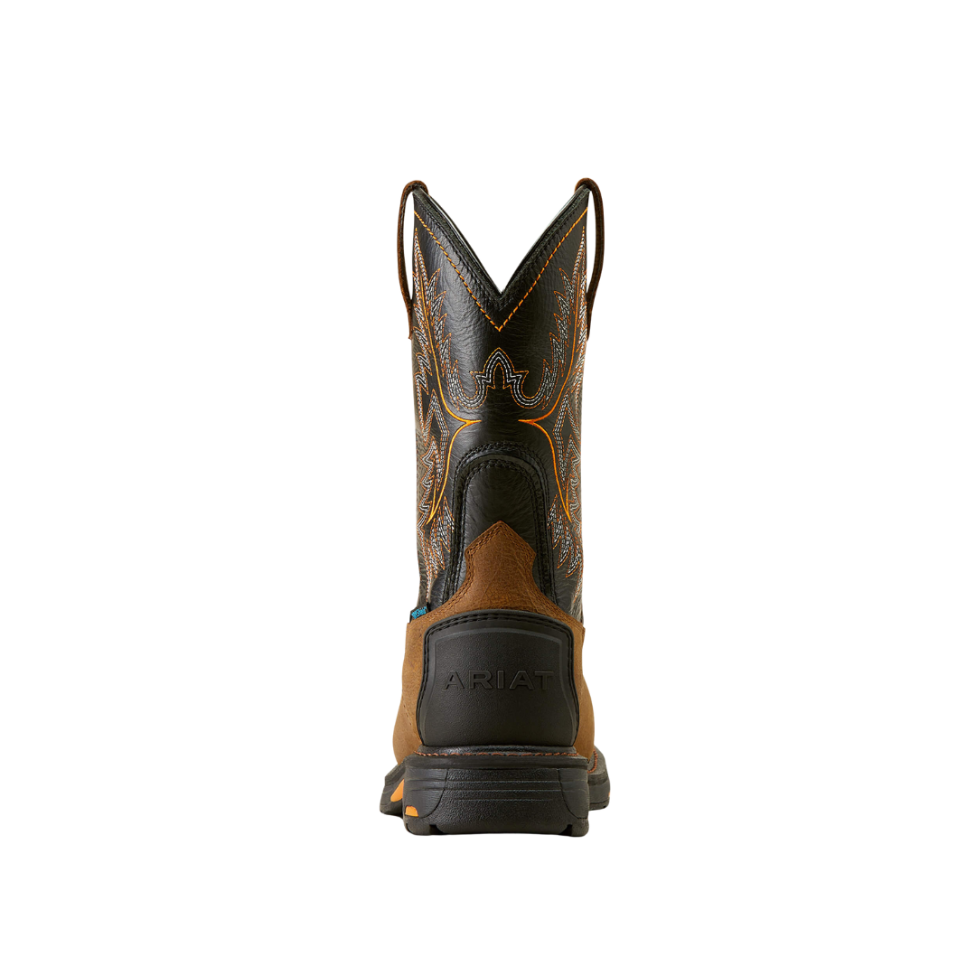 Ariat Men's Workhog Waterproof Composite Black Boots