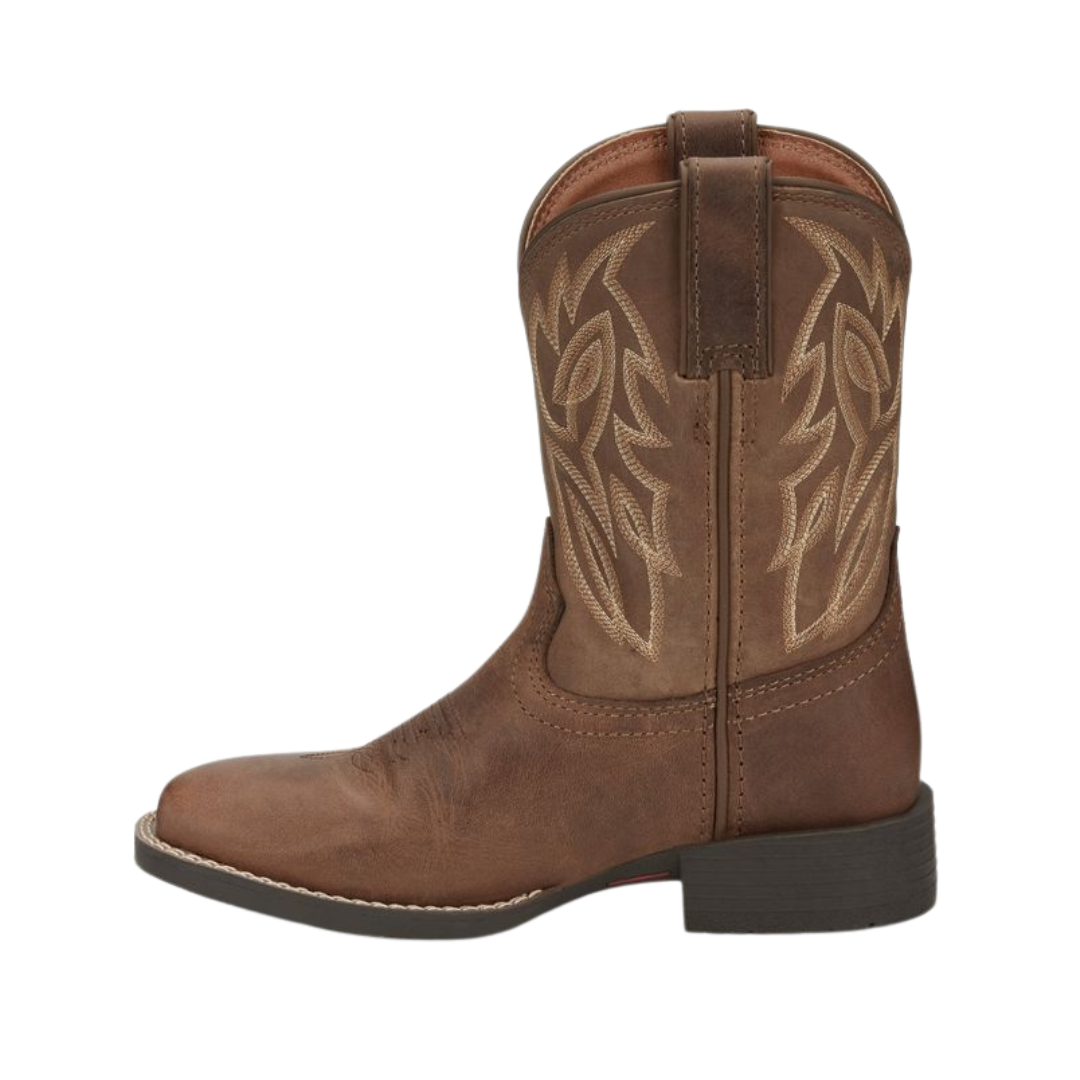 Justin Youth Boy's Canter Brown Boots