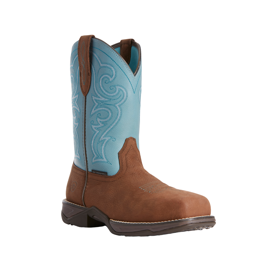 Ariat Men's Anthem Composite Toe Work Brown Boots
