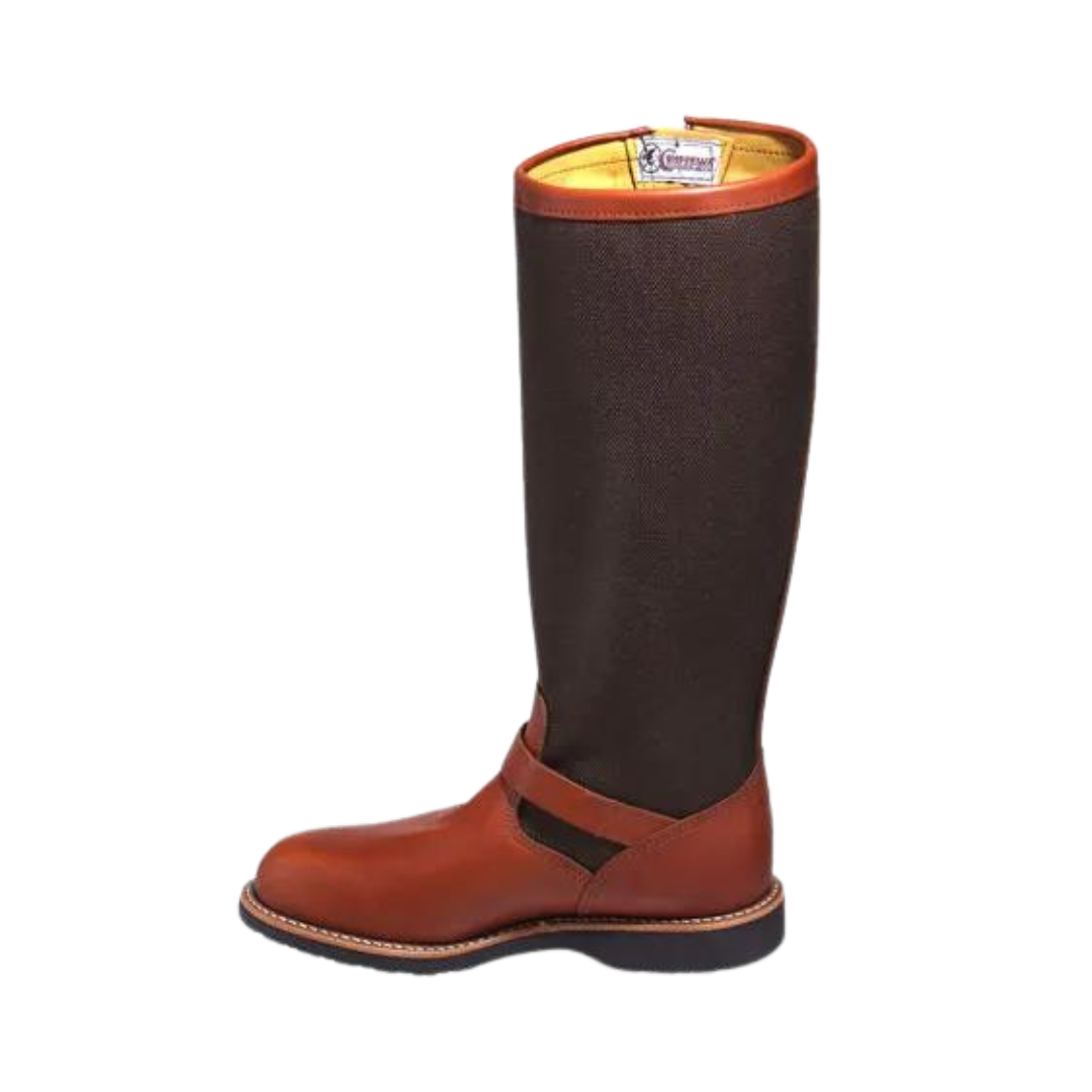 Chippewa Men's Descaro Viper Snake Brown Boots