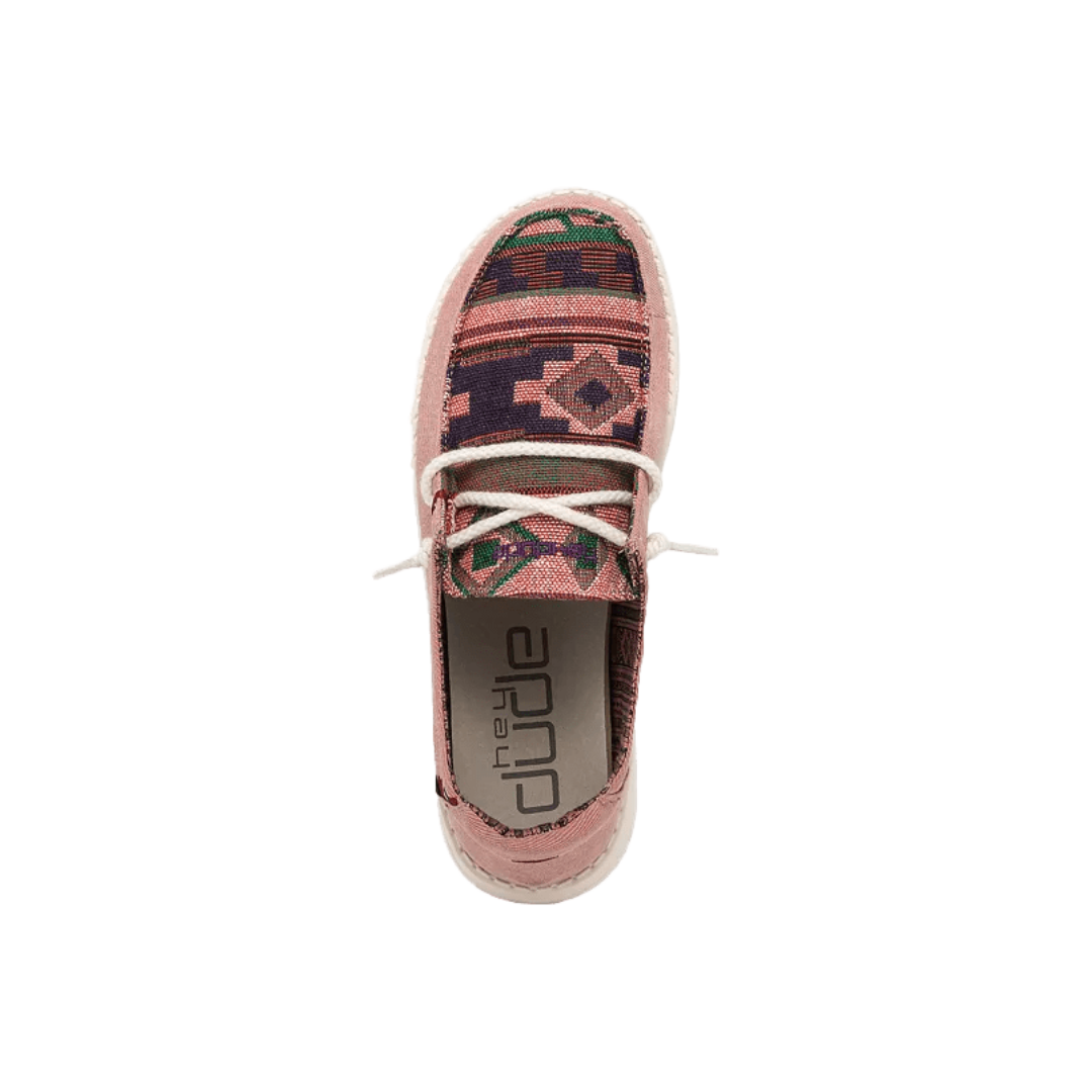 Hey Dude Women's Bohemian Distressed Slip On Shoe