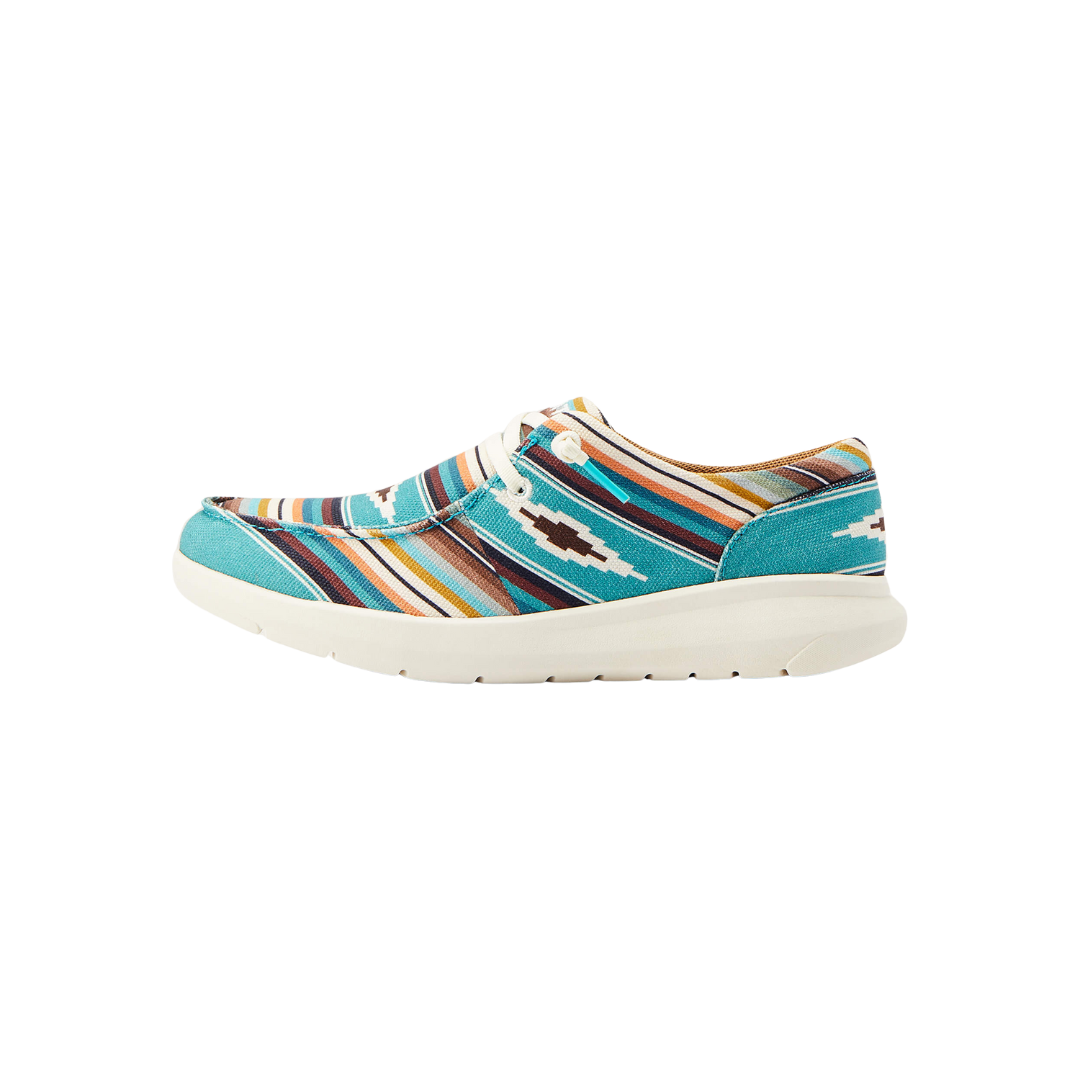 Ariat Women's Hilo Serape Print Turquoise Shoes