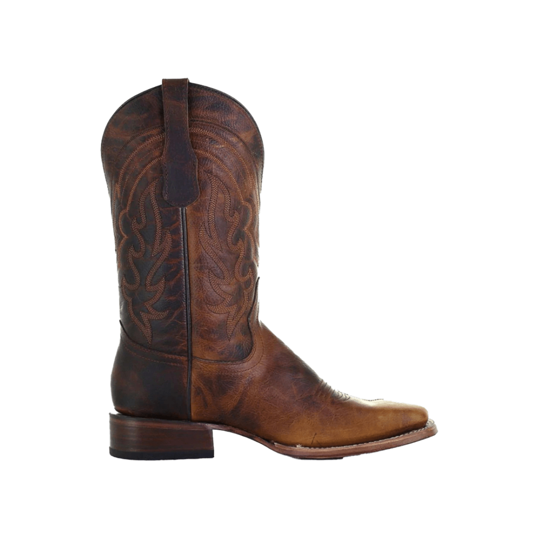 Corral Boots Men’s Brown Wide Square Toe Boots