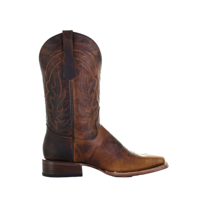 Corral Boots Men’s Brown Wide Square Toe Boots