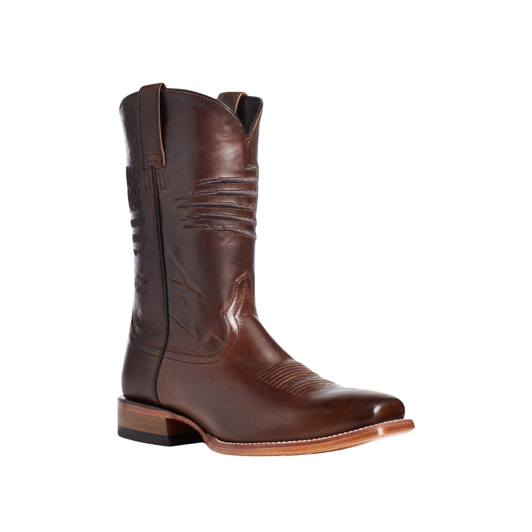 Ariat Men's Circuit Patroit Bar Top Brown Boots