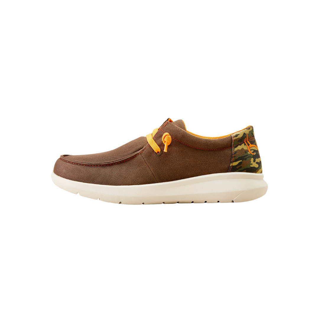 Ariat Men's Hilo Stretch Lace Brown Shoes