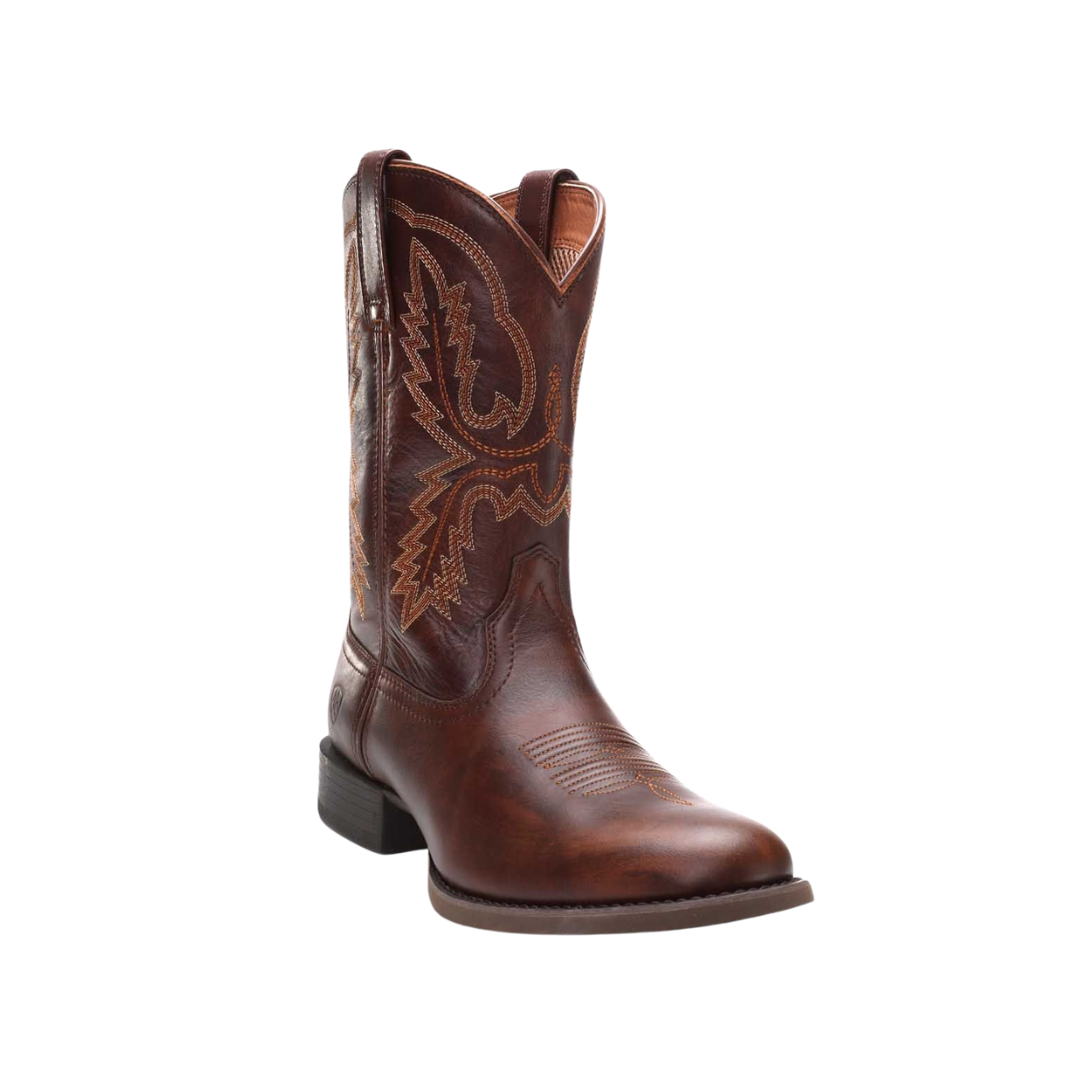 Ariat Men's Sport Stratten Cowboy Hillside Brown Boots
