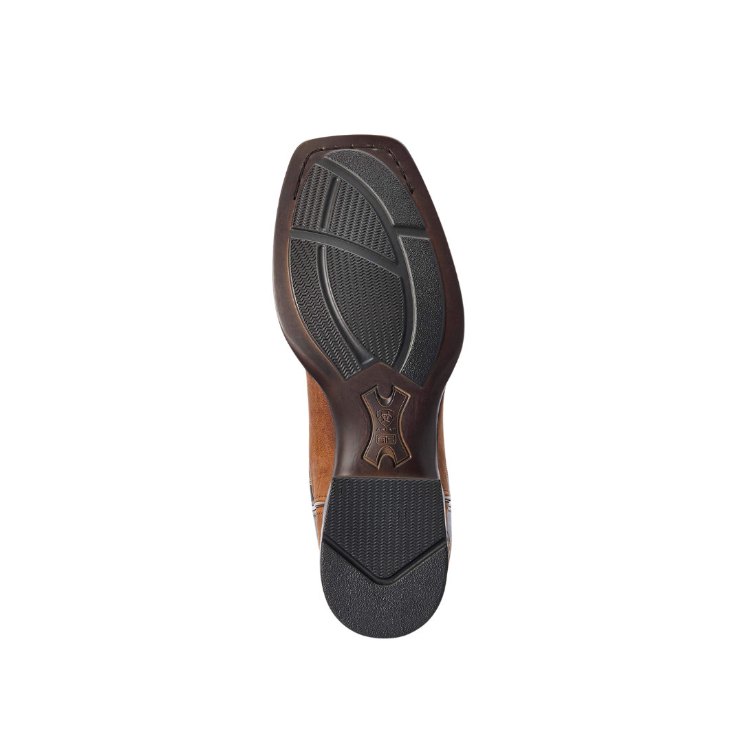 Ariat Men's Drover Ultra Sorrel Crunch & Black Boots