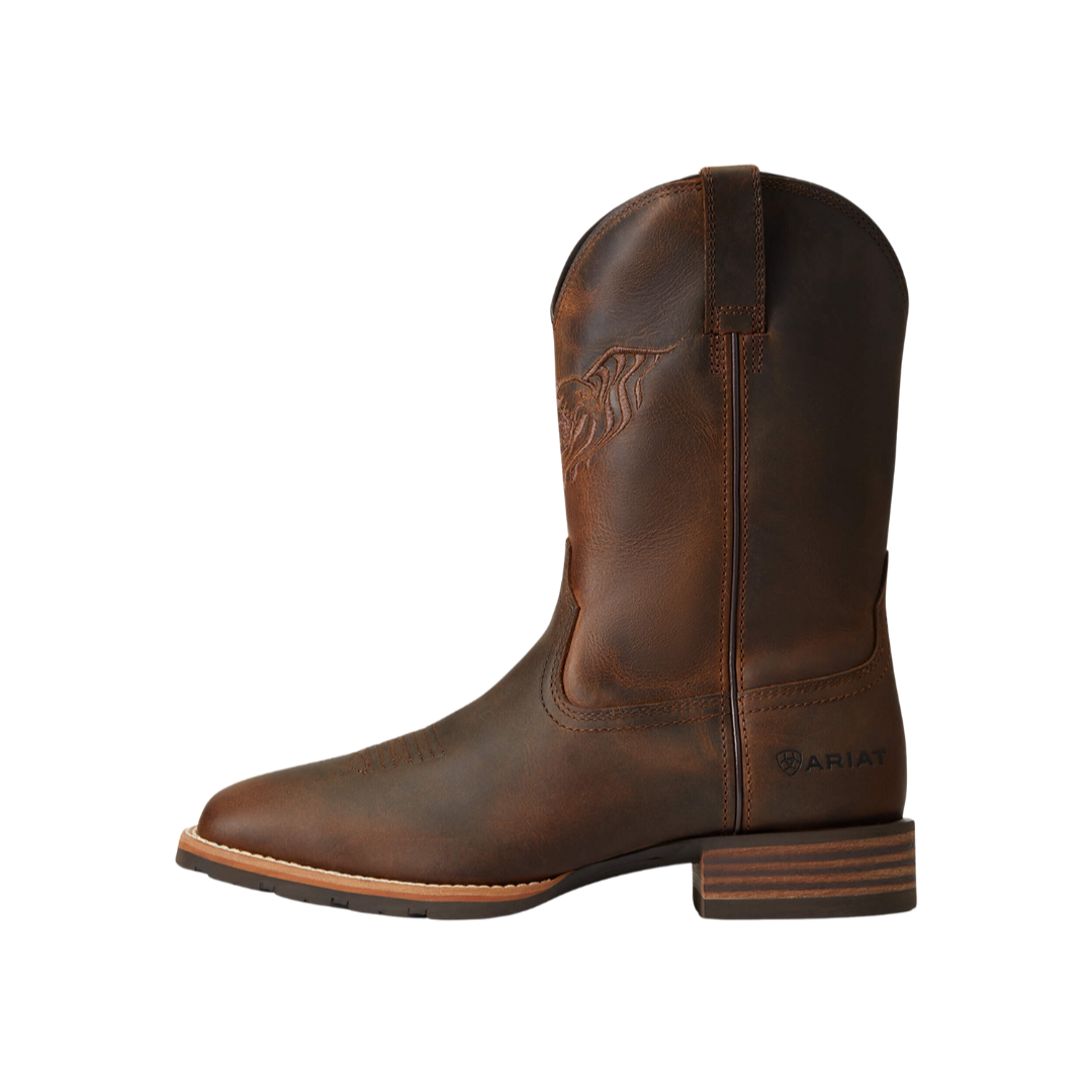 Ariat Men's Hybrid Fly High Western Distressed Brown Boots