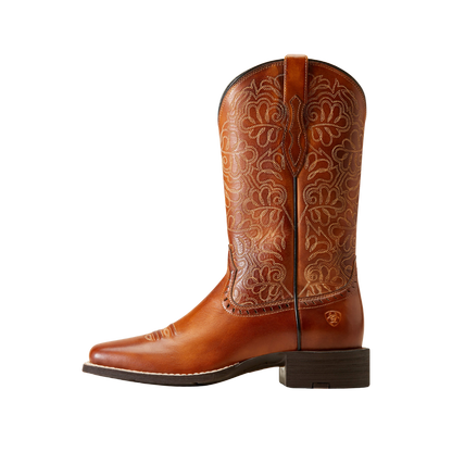 Get Style Comfort Ariat Women s Round Up Full Grain Leather Boots