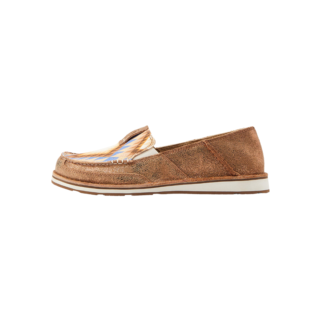 Ariat Women's Cruiser Aztec Blanket Metallic Brown Shoes