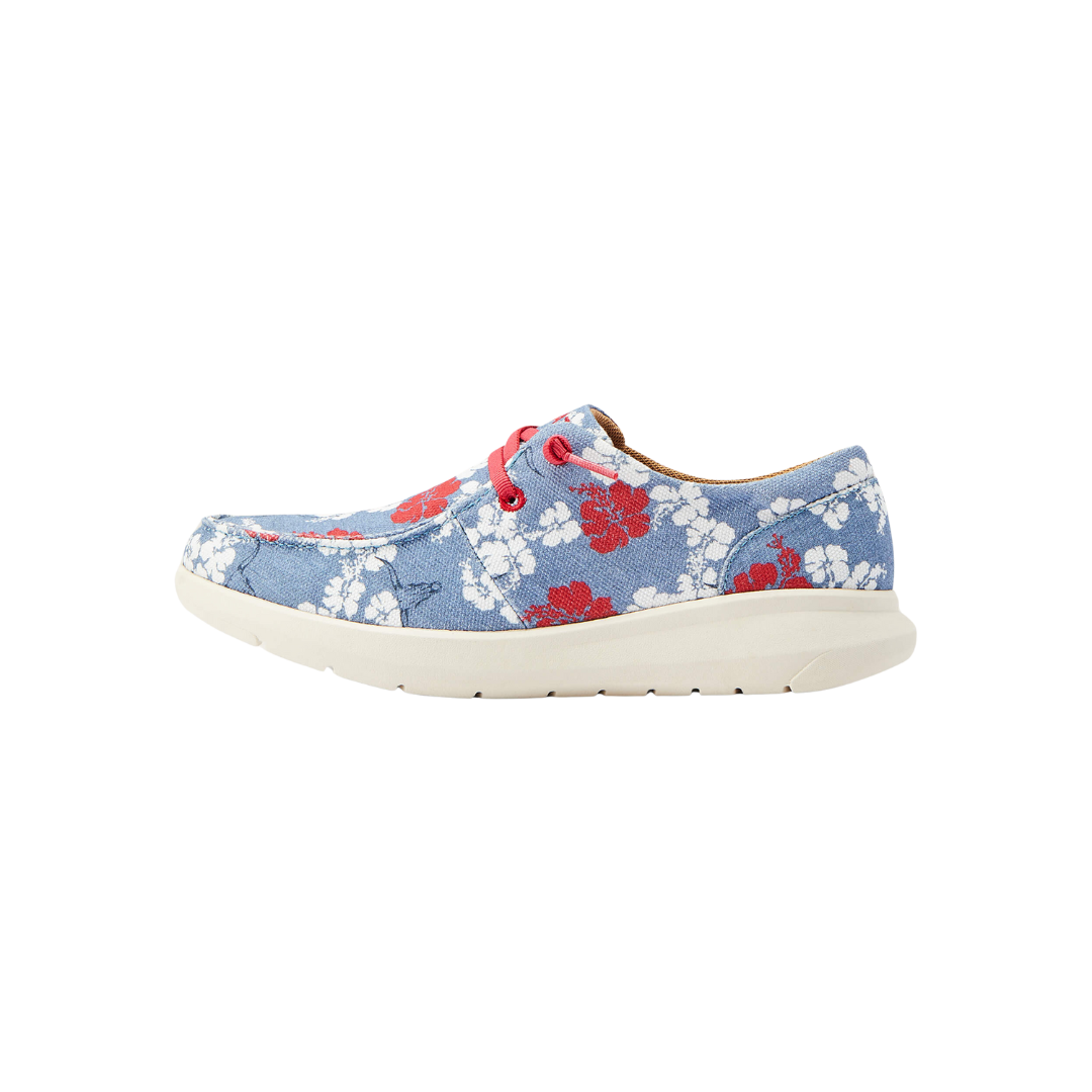 Ariat Women's Hilo Aloha Pareau Print Blue Shoes