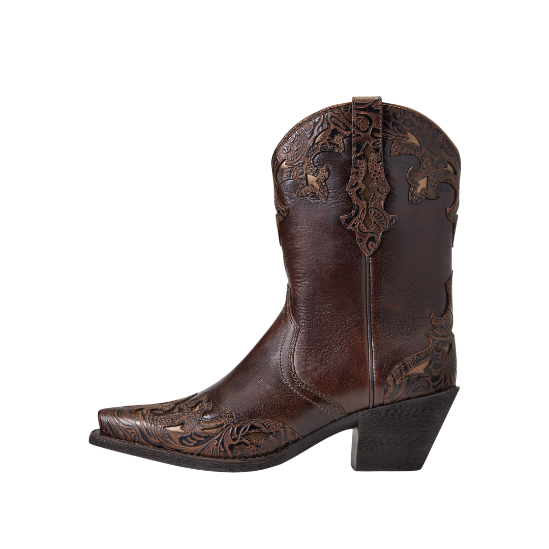 Ariat Women's Patsy Decadence Floral Brown Boots