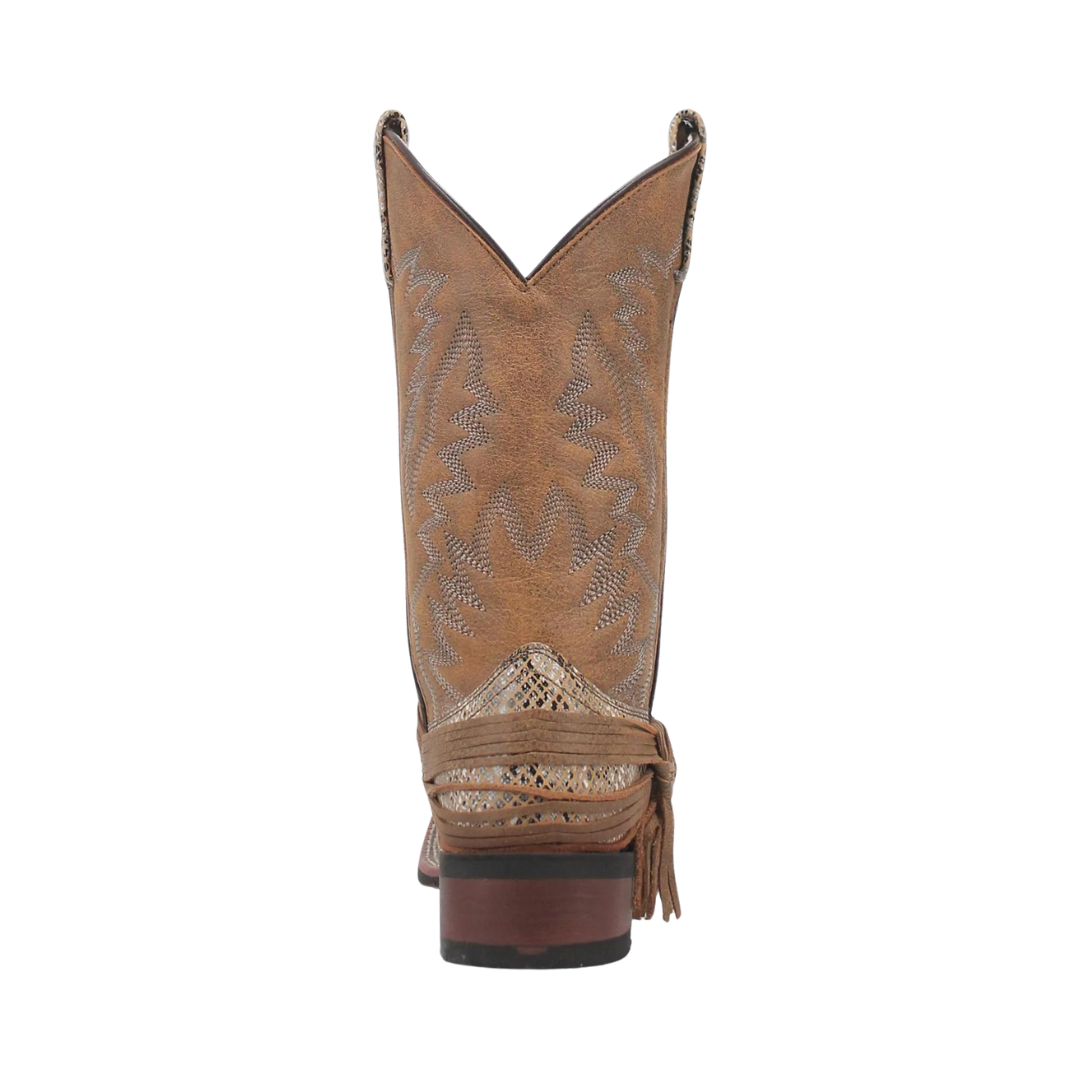 Dan Post Boot Laredo Women's Chocolate Multicolor Boot