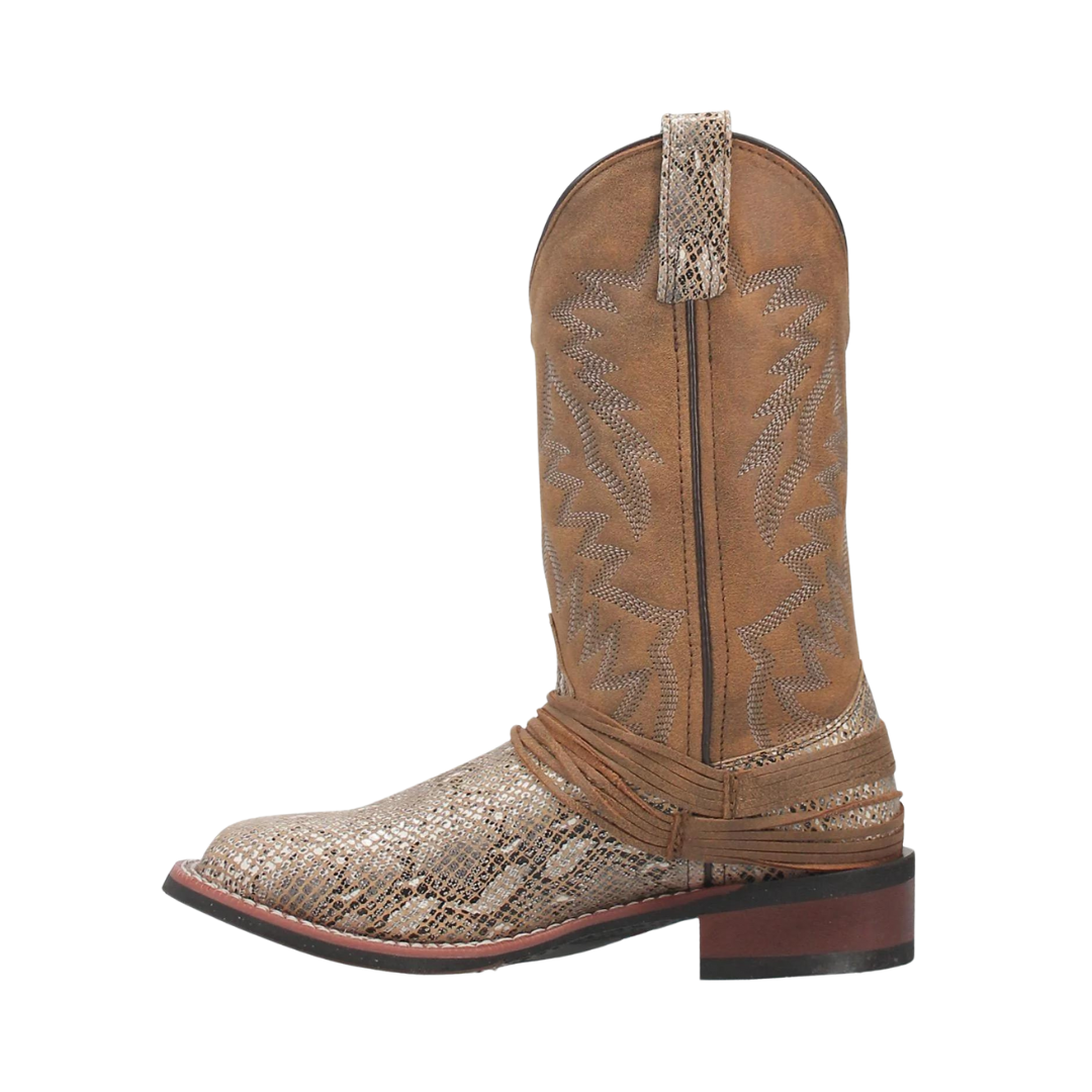 Dan Post Boot Laredo Women's Chocolate Multicolor Boot
