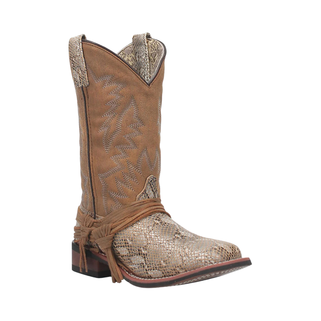 Dan Post Boot Laredo Women's Chocolate Multicolor Boot