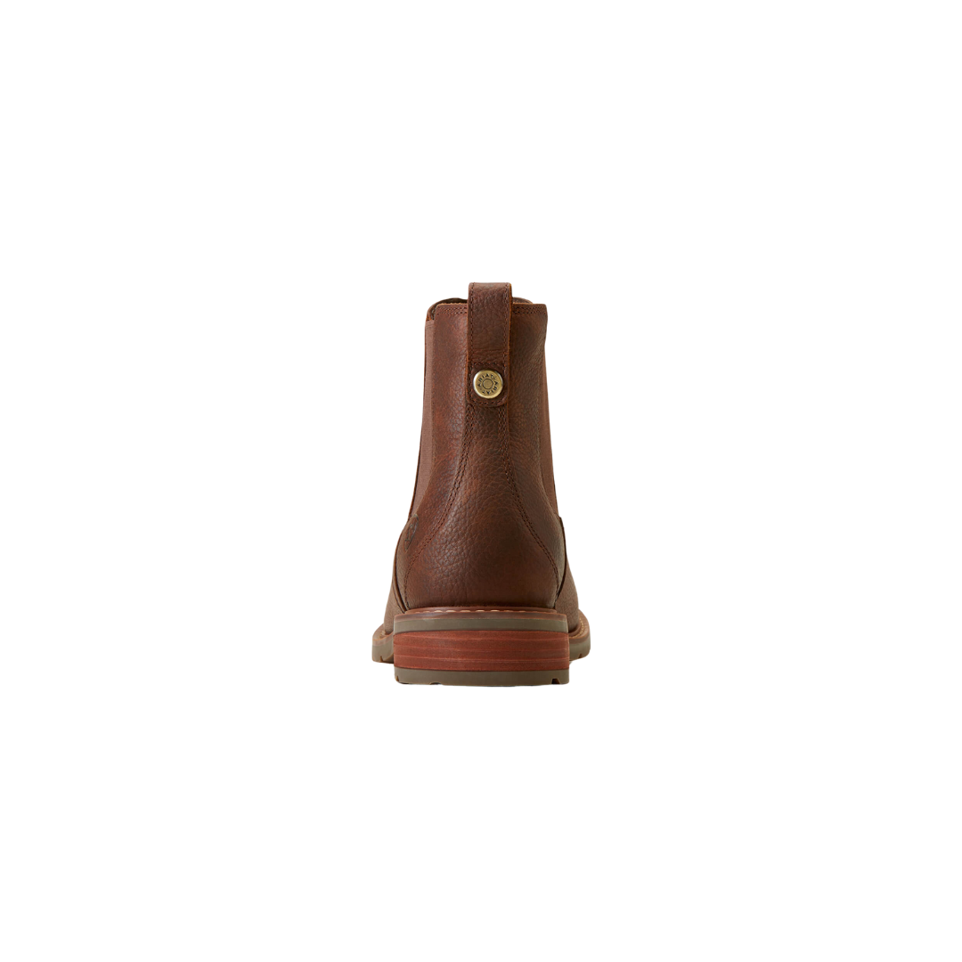 Ariat Men's Wexford Waterproof Chelsea Brown Boot
