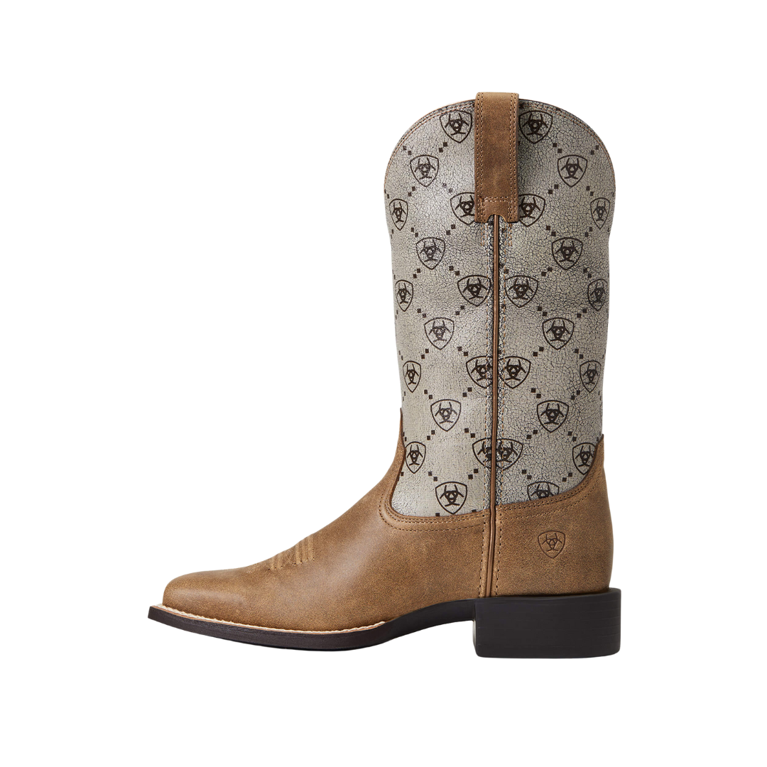 Ariat Women's Round Up Wide Brown Bomber Boots