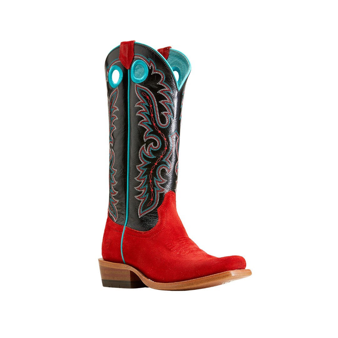 Ariat Women's Frontier Boon in Fiery Roughout Western Boot