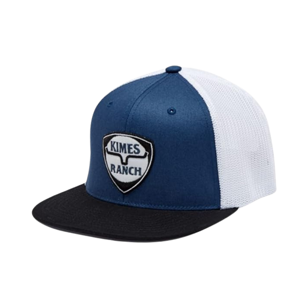 Kimes Ranch Men's On Point Blue Cap