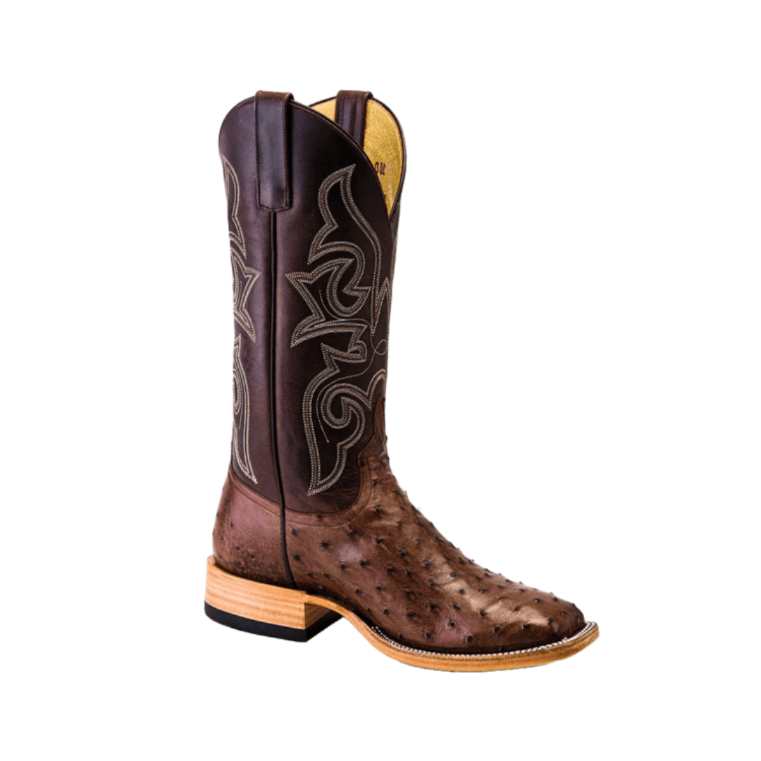 Horse Power Men's Kango Ostrich Brown Boots