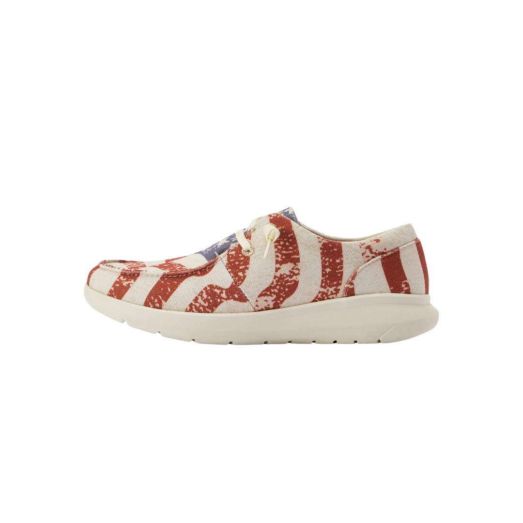 Ariat Women's Distressed Flag Print Hilo Foam Multicolor Shoes