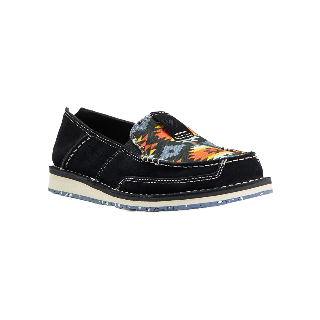 Ariat Women's Aztec Cruiser Black Suede Shoes